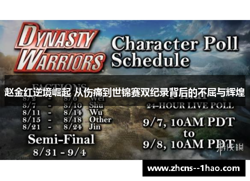 赵金红逆境崛起 从伤痛到世锦赛双纪录背后的不屈与辉煌